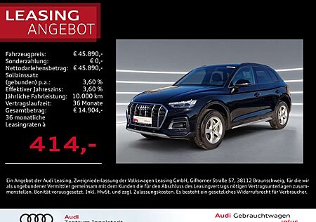 Audi Q5 40 TFSI qu MATRIX AHK ACC virtual KAM Advanced
