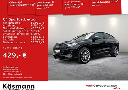 Audi Q4 e-tron Q4 Sportback 50 e-tron qu S line MATRX PANO