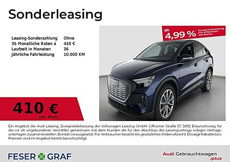 Audi Q4 e-tron gebraucht kaufen Audi Q4 e-tron Sportback e-tron 35 Matrix/AHK/360°/Alu20/ACC