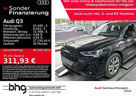 Audi Q3 35 TDI S-tronic S-Line AHK Virtual LED Navi