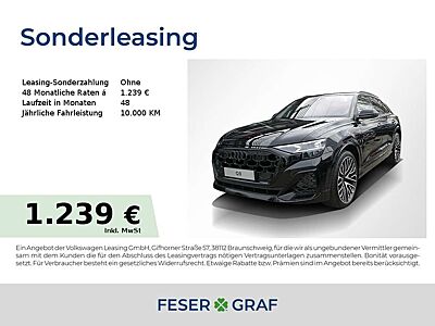 Audi Q8 TFSIe quattro S line AHK HD Matrix Pano