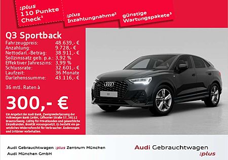 Audi Q3 40 TFSI qu. S tronic S line Pano/AH