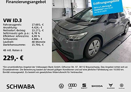 VW ID.3 Volkswagen Pure Performance City *LED*NAV*ACC*8-fach*