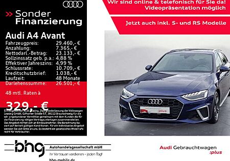 Audi A4 40 TDI quattro S tronic S line LED Pano