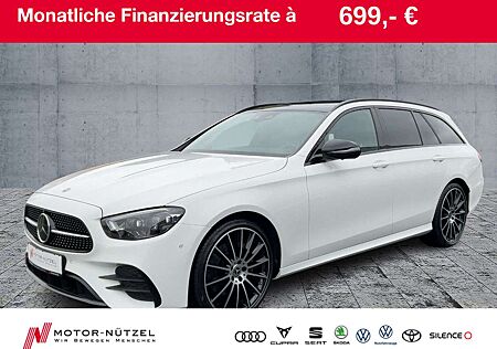 Mercedes-Benz E 220 Hybrid EXCLUSIVE AMG-Line ACC+NAV+HuD+PANO