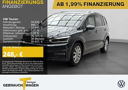 VW Touran Volkswagen 2.0 TDI DSG HIGHLINE 7-SITZE NAVI AHK KAM