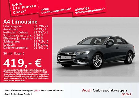 Audi A4 35 TDI S tronic advanced Navi+/Kame