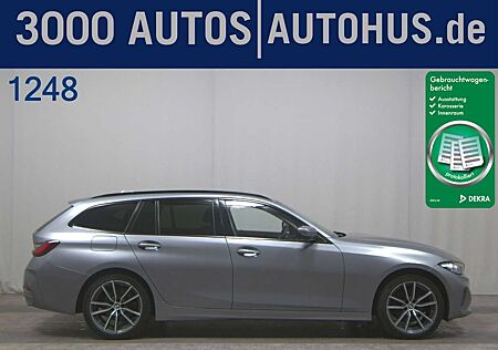 BMW 320 dA Touring Curved Navi LED Pano HuD AHK Leder