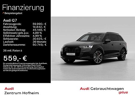 Audi Q7 55 TFSIe qu S line tip*Air*B&O**HUD*Pano*LED*