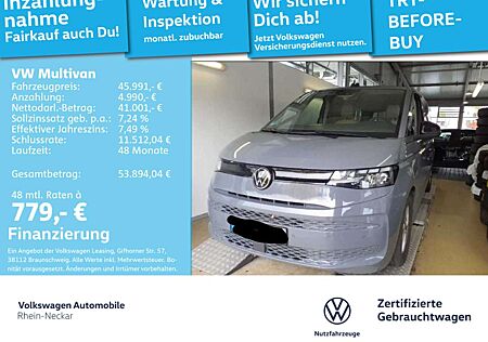 VW T7 Multivan Volkswagen TDI DSG LED Kamera 2x Schiebetür Nav