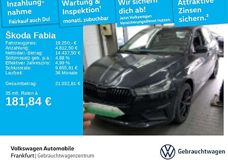 Skoda Fabia 1.0 TSI Tour LaneAssist PDC LED