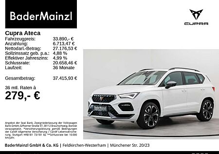 Seat Ateca VZ 2.0 TSI 4Drive DSG AHK Pano Navi Kamera