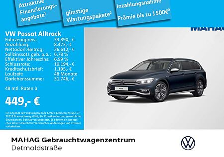 VW Passat Alltrack Volkswagen 2.0 TDI 4Mot. AHK Leder Navi LED