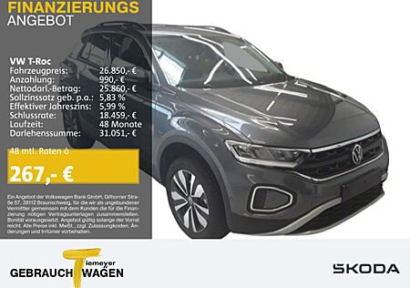 VW T-Roc Volkswagen 1.5 TSI DSG MOVE NAVI SITZHZG CLIMATRONIC
