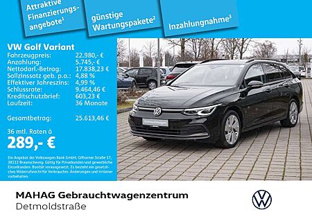 VW Golf Variant Volkswagen Golf VIII Variant 2.0 TDI STYLE Navi LED Kamera
