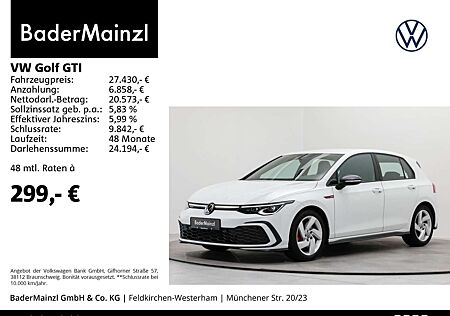 VW Golf GTI Volkswagen 2.0 TSI Navi ACC LED Carplay SHZ 2xPDC