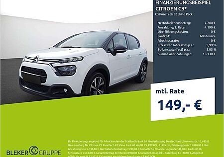 Citroën C3 Citroen PureTech 82 Shine Pack