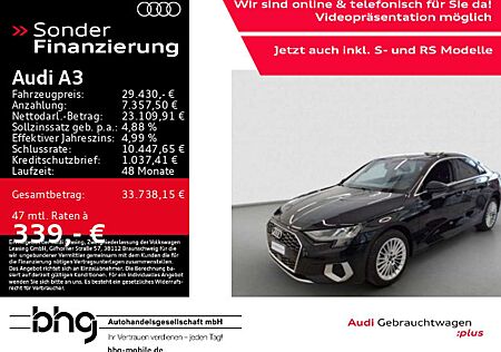 Audi A3 35 TFSI Limousine S tronic advanced