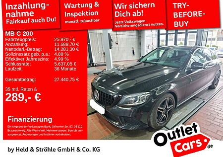 Mercedes-Benz C 200 Avantgarde 4Matic LED COMAND SD PARKLENK