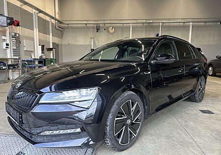 Skoda Superb Kombi 2,0TDI DSG 4x4 Sportline 4xSHZ AHK
