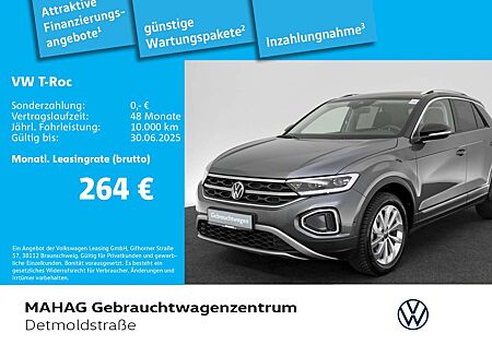 VW T-Roc Volkswagen 1.5 TSI STYLE AHK Navi LED+ ACC DSG