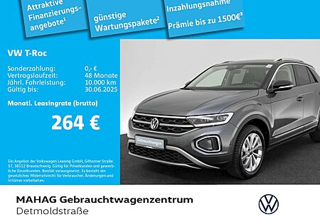 VW T-Roc Volkswagen 1.5 TSI STYLE AHK Navi LED+ ACC DSG