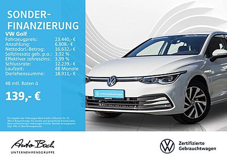 VW Golf Volkswagen VIII 1.4 TSI DSG eHybrid Style, Navi, LED,