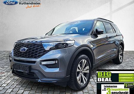 Ford Explorer Plug-in-Hybrid ST-Line Glasdach Leder