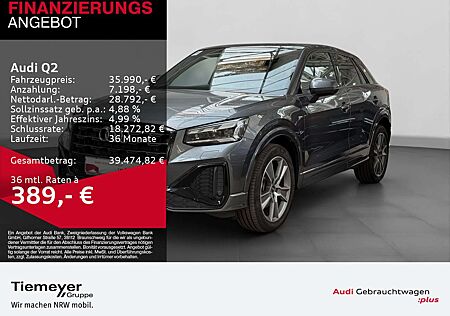Audi Q2 35 TDI 2x S LINE LM18 FEINNAPPA PANO AHK