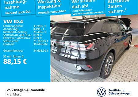VW ID.4 Volkswagen Pure Performance mit Infotainment-Paket Nav