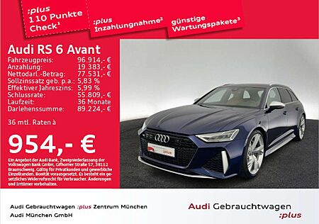 Audi RS6 Avant tiptr. Dynamik+/305km/h/Keramik/SportA