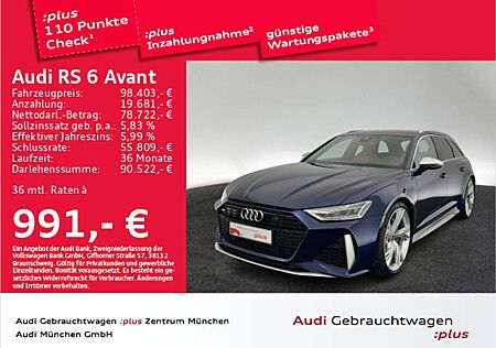 Audi RS6 Avant tiptr. Dynamik+/305km/h/Keramik/SportA