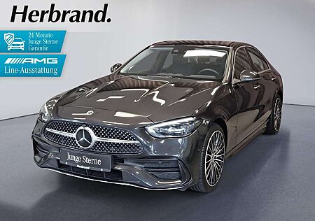 Mercedes-Benz C 300 AMG HA-Lenkung Pano Distro 360° Burmester
