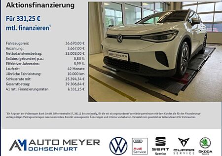VW ID.4 Volkswagen Pro 285PS AHK Infotainment +Assistenzpaket