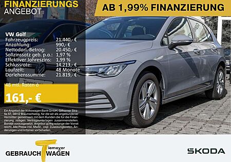 VW Golf Volkswagen 1.0 TSI LIFE NAVI SITZHZ LED ACC