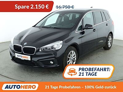 BMW 218 218d Gran Tourer Advantage Aut.*NAV*TEMP*PDC*ALU*