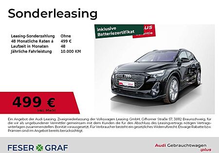 Audi Q4 e-tron 55 e-tron S line /LED/Navi+/ACC/AHK/Kamera