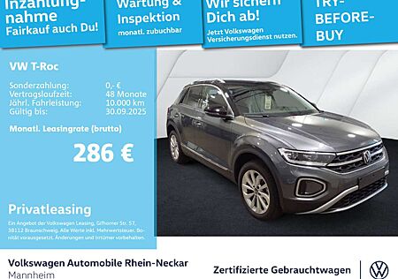 VW T-Roc Volkswagen 1.5 TSI Style DSG Navi AHK LED uvm
