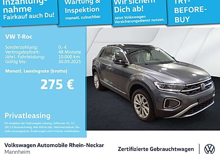 VW T-Roc Volkswagen Style DSG Navi AHK LED uvm