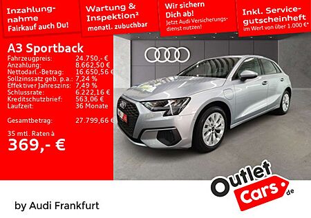 Audi A3 40 TFSI e S tronic LED DAB VC Tempo