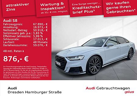 Audi S8 4.0TFSI quattro Matrix Panorama Standhz. AHZV