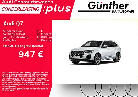 Audi Q7 55 TFSIe S LINE+WINTERRÄDER+AHK+PANORAMADACH+