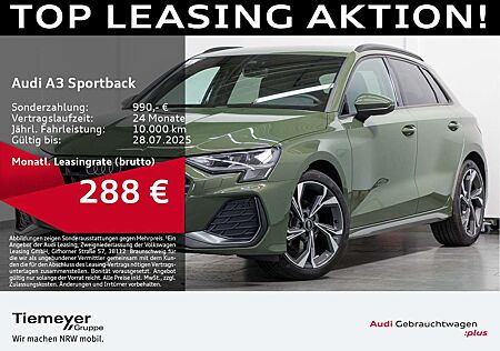 Audi A3 30 TFSI 2x S LINE SONOS LM18 ALCANT