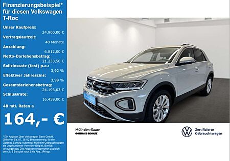 VW T-Roc Volkswagen 1.5 TSI DSG Life App-Connect Navi LED