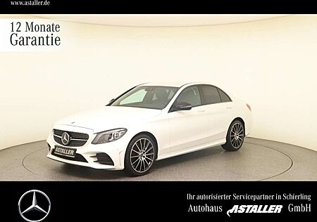 Mercedes-Benz C 180 AMG Line 2x Night+19"+Multibeam+AHK+Busine