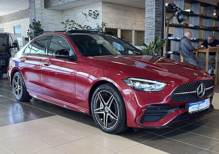 Mercedes-Benz C 300 e 4Matic*AMG-Line*Pano*TeiLeder*R-Cam*ACC*