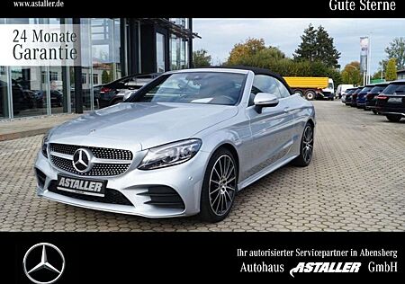 Mercedes-Benz C 200 Cabrio AMG Line 2x+MBUX+Multibeam+Park+19'