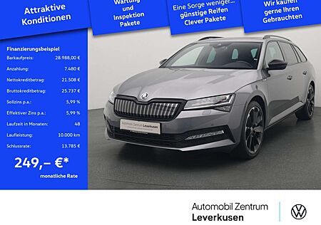 Skoda Superb Combi iV Sportline DSG MATRIX PANO AHK