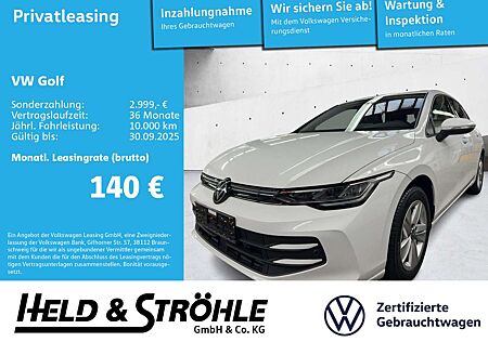 VW Golf Volkswagen 8 Life 1.5 TSI FACELIFT LED KAM APP ACC SHZ