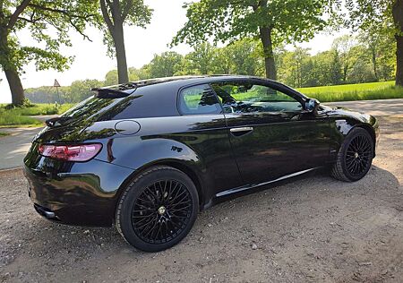 Alfa Romeo Brera 2.2 JTS 16V, Volleder schwarz, 8-fach bereift!